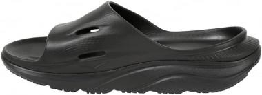 Hoka All Gender Ora Recovery Slide 3 Sandal (Black/Black, us_footwear_size_system, adult, men, numeric, medium, numeric_8)