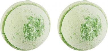 Candles and Cream Eucalyptus Spearmint Bath Bombs, Invigorating and Luxurious, All-Natural Spa Fizzies for Stress Relief and Aromatherapy-Set of 2