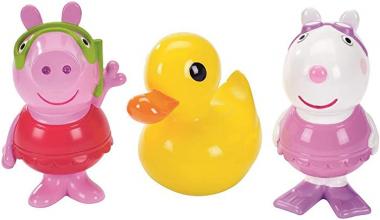 Peppa Pig Bath Squirters: Peppa, Suzy, Quack