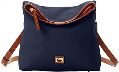 Dooney & Bourke Wayfarer Nylon Flapover Crossbody - Navy Blue