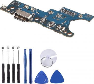 USB Type C Charging Port Flex Cable Replacement for Samsung Galaxy A11 2020 A115 SM-A115U A115U1 A115A A115W A115R4 A115T Port Flex Cable Repair Part incl Tools