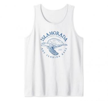 Islamorada Florida Keys Scuba Diving Turtle Village Islands Tank Top