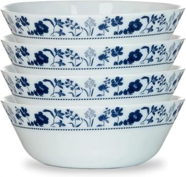 Corelle Everyday Expressions Rutherford 18-oz Bowls, 4-pack