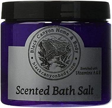 Black Canyon Amber Tonka Bean Scented Epsom Salt Bath Soak, 4 Oz