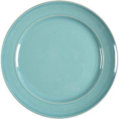 Pottery Barn Cambria Turquoise Dinner Plate