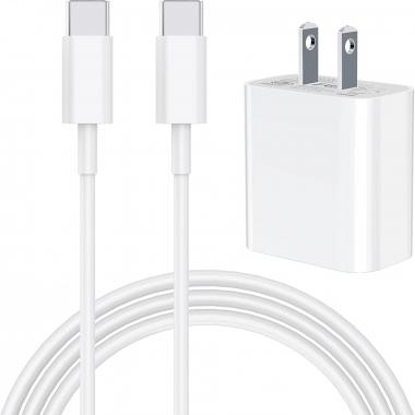 [Apple MFi Certified] iPad Fast Charger, MIRAREED 20W PD USB C Power Delivery Wall Charger with 6FT Type C to C Quick Charging Sync Cord for iPad Pro 12.9/11 inch, iPad Air 5/4, iPad Mini 6, Pixel 6/5