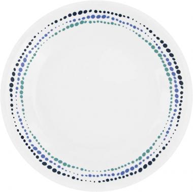 Corelle Livingware Ocean Blues 6.75" Bread & Butter Plate (Set of 8)