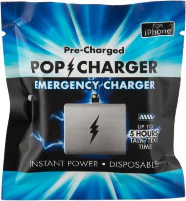 Pop Charger, Emergency Charger, for iPhone