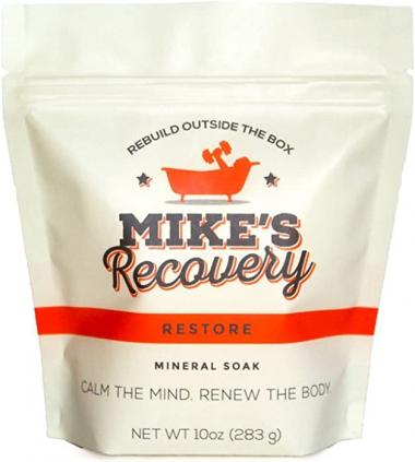 Mike's Recovery RESTORE POUCH Mineral Soak- Bath Salt Muscle Restore - Mikes Recovery (10oz.)