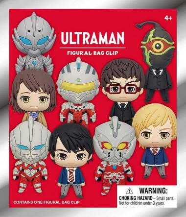 Monogram Ultraman Anime 3D Foam Bag Clip in Blind Bag, Multi Color