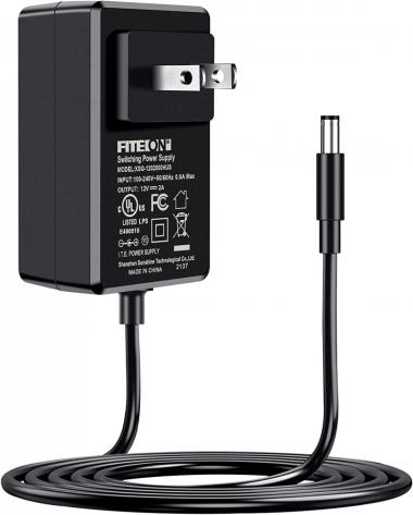 FITE ON UL Listed 12 Volt AC/DC Adapter for Pulse Performance GRT-11 80 Watt Electric Scooter Charger