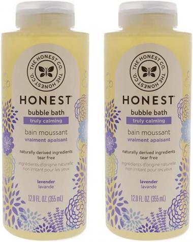 Bubble Bath Truly Calming - Lavender by Honest for Kids - 12 oz Bubble Bath - Pack of 2