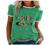 Plus Size T-Shirts for Women Crewneck Short Sleeve Summer Tops Loose Fit T-Shirts Funny Printed Graphic Tee Tunic Top