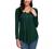 HAOMEILI Women's Henley Shirts Casual Blouse Long Sleeve Button Up Tunic Tops Solid Color Fit Flare