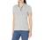 Nautica Women's 3-Button Short Sleeve Breathable 100% Cotton Polo Shirt