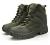 Bitiger Men's Combat Boots with Side Zipper Velcro and Casual Outdoor Mountaineering Trekking Commando Tactical Boots