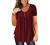 Beadchica Plus Size Tunic Tops For Leggings Casual Flowy Tshirts Ruched Blouses For Women