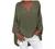 Blouses for Women, Women Plus Size Long Sleeve Cotton and Linen Tops Solid Printed V-Neck High Low Loose Long Tunic