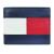 Tommy Hilfiger Men's Leather Wallet – Slim Bifold with 6 Credit Card Pockets and Removable ID Window