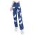 MASZONE High Waisted Jeans for Women Y2K Fashion Wide Leg Denim Pants Loose Back Butterfly Print Straight Trousers Jeans