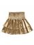 SheIn Women's Solid Shirred High Waist Layered Ruffle Hem Flared Mini Skirt