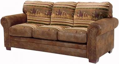 American Furniture Classics Wild Horses Sleeper Sofa