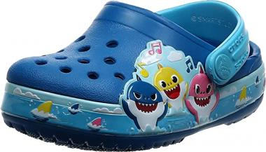 Crocs Unisex-Child Kids' Baby Shark Band Clog