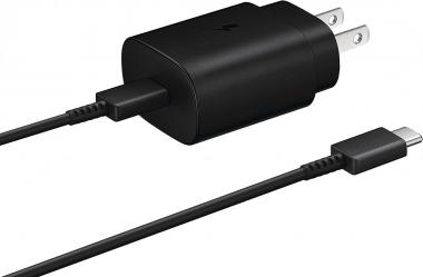 SAMSUNG 25W USB-C Super Fast Charging Wall Charger - Black (US Version with Warranty)