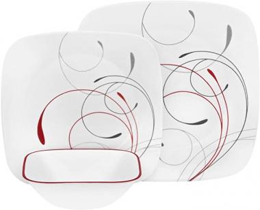 Corelle Squares Dinnerware Set - Splendor