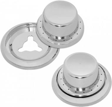 Grand General 68636 Plastic Chrome Computer Control Dash Knob with Base for Peterbilt