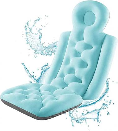 HTDZDX Bath Pillow Full Body, Adults Neck Support Pillow Soft Spa Neck Bathtub Bath Pillows for Tub Bath Tub Pillow Rest Breathable, Spa Pillow