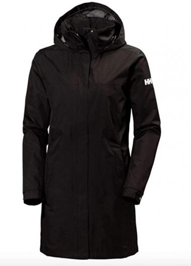 Helly-Hansen Womens Aden Waterproof Breathable Hooded Long Rain Jacket