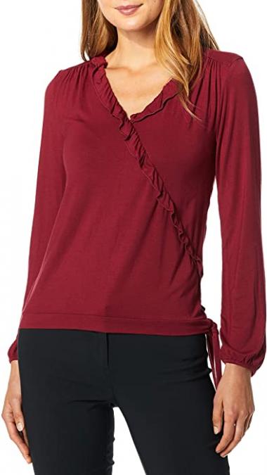 J.Crew Mercantile Women's Ruffle Trim Wrap Top