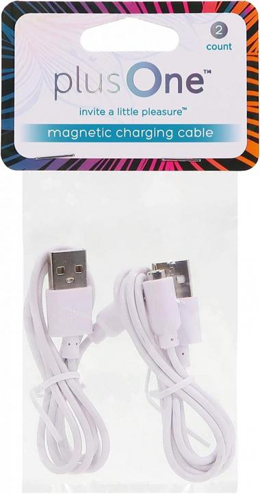 PlusOne Replacement Magnetic Charging Cables, 2Count