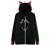 Fall Sweatshirts for Women Cute Cat Ear Hooded Zipper Casual Print Coats Blouse Long Sleeve Loose Tops