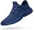 QANSI Mens Sneakers Slip-on Lightweight Athletic Running Walking Gym Shoes