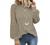 MIHOLL Women’s Long Sleeve Tops Lace Casual Loose Blouses T Shirts