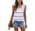 SAMPEEL Tank Tops for Women Summer Trendy V Neck Sleeveless Tee Shirts Women Casual Tee