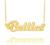 Infinite Memories Personalized Monogram Pendant Custom Name Necklace Customizec Nameplate