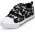 K KomForme Toddler Boys & Girls Shoes Kids Canvas Sneakers with Cartoon Dual Hook and Loops