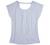 Ann Taylor LOFT Women's Mixed Media Bar Back Tee