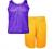 OLLIE ARNES Men's Mesh Tank Top and Short Sets NBA Team Colors (S-2XL)