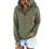 Hoodies for Women Tie Dye Button Down Sweatshirts Drawtsring Pullovers Oversized Hooed Shirts Tops with Pockets