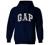 GAP Pullover Men's Fleece Hoodie Arch Logo Long Sleeve