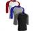 Sporty Two Tone Baseball Tee Shirt 3/4 Sleeve Raglan Matching Team Top