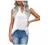 Womens Tops Dressy Casual Chiffon Blouses V Neck 3/4 Sleeve Summer Cute Swiss Dot Flowy T Shirts Loose Pom Pom Blouses