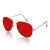 Sunny Pro Aviator Sunglasses Colored Tinted Lens Glasses Metal UV400 Protection