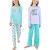 Kids Pajamas 4-Pc. Sleep Set – Girls' Sleepwear by Eddie Bauer