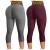 Smooto 2PC Leggings Women Yoga Pants Tummy Control Leggings Butt Lift High Waist Leggings Plus Size Sport Yoga Pants