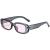 LASPOR Vintage Rectangle Sunglasses for Women Men Fashion Retro Small Square Frame Glasses UV 400 Protection Driving Black